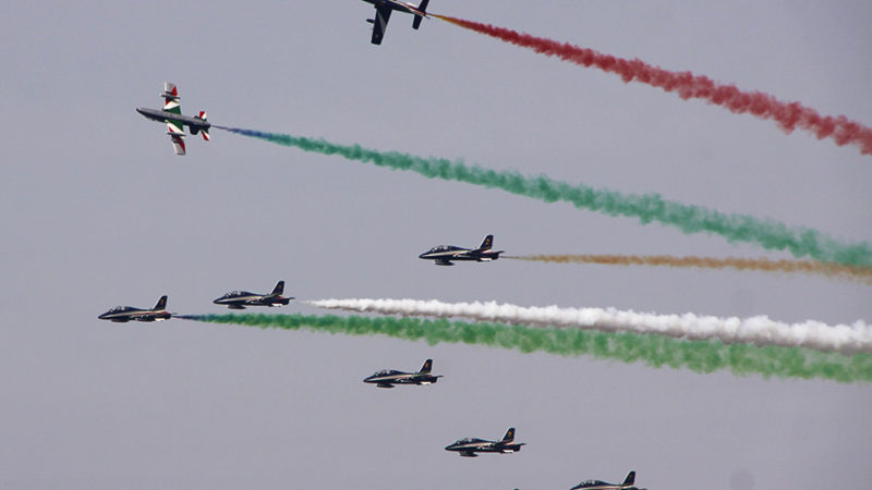 Frecce Tricolori a Ischia, le foto